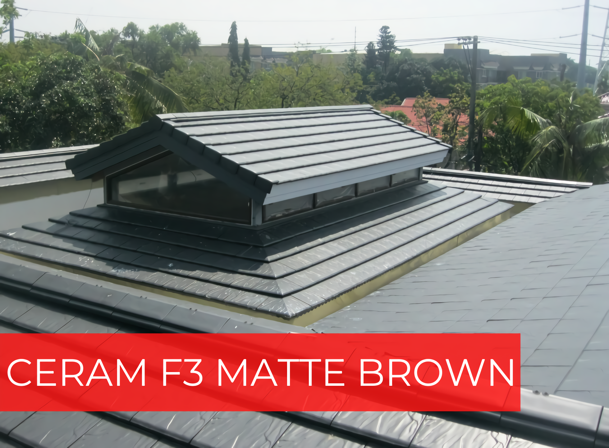 CERAM F3 MATTE BROWN photo