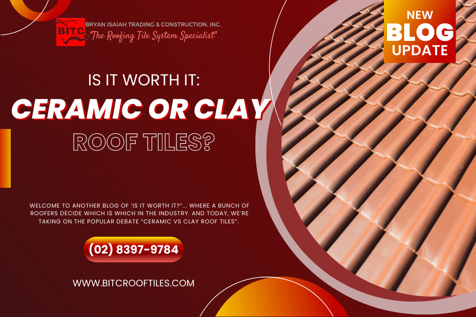 clay roof tiles